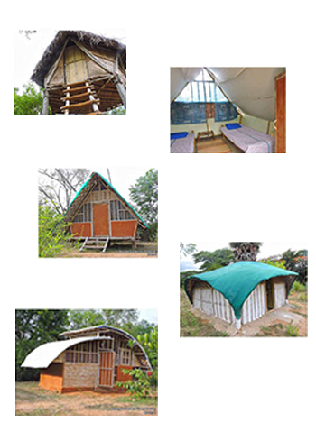 Accommodation at Bamboo Centre:
