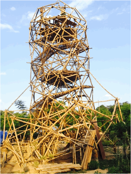 Growing Bamboo Tower – Neema Biju Jose